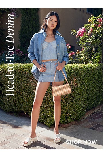 Head-to-Toe Denim - Shop Now