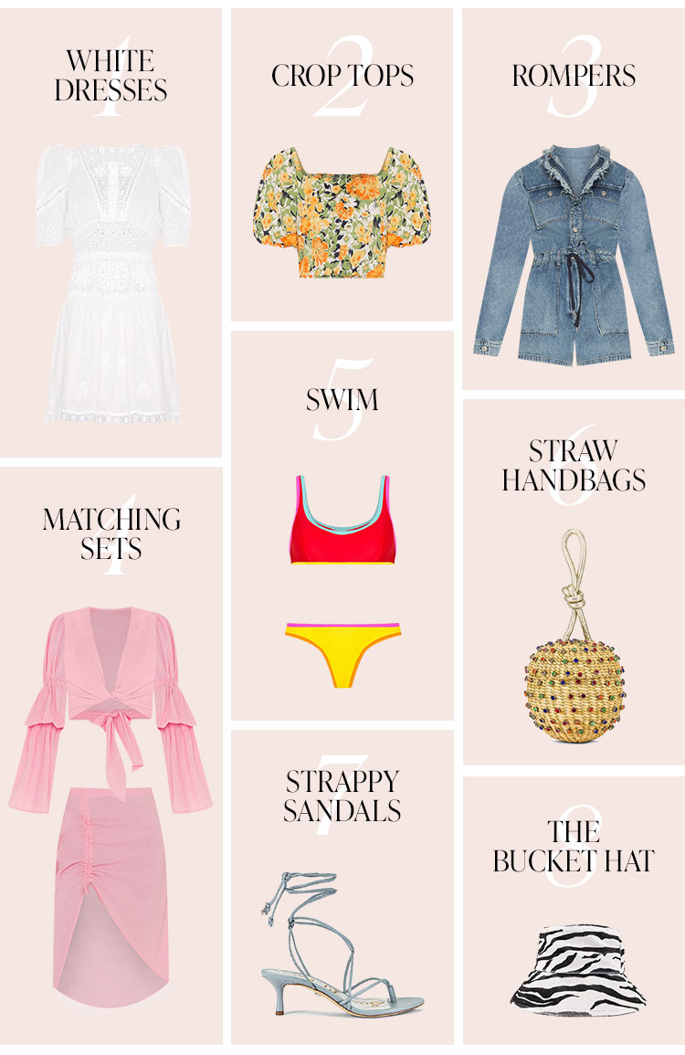 Weekend Checklist. All the looks you need to look extra cute on the weekend. Shop the checklist.