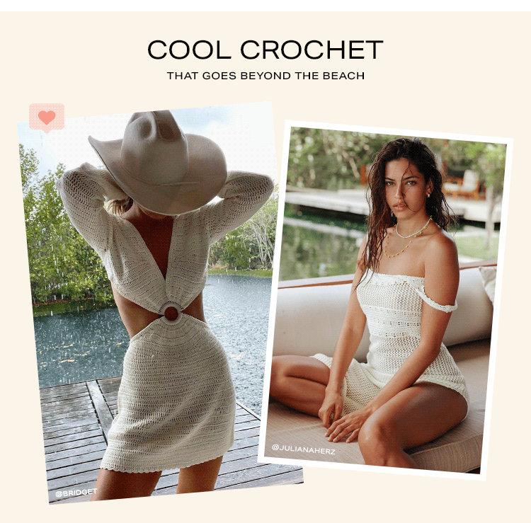 Cool Crochet That Goes Beyond the Beach -  Shop Crochet 