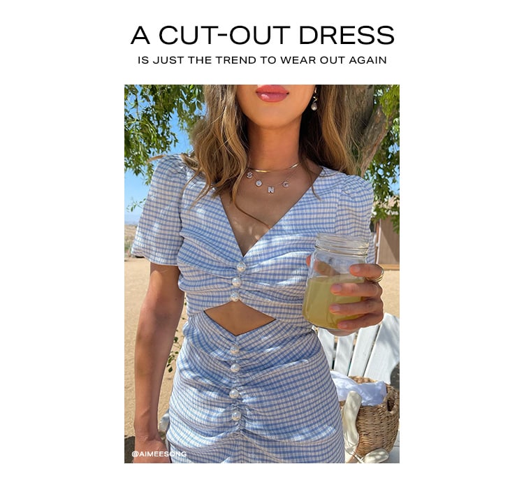 A Cut-Out Dress Is Just the Trend to Wear Out Again - Shop Cut-Out Dresses