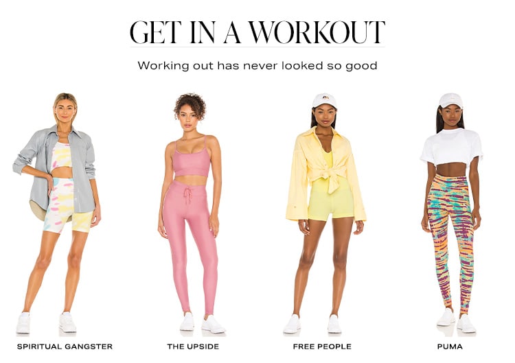 Get In A Workout. Working out has never looked so good