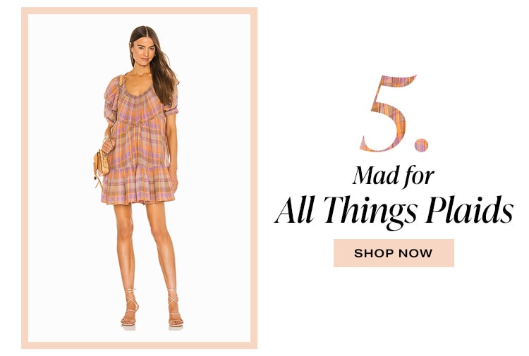 Put It In Print: 5. Mad for All Things Plaids - Shop Now