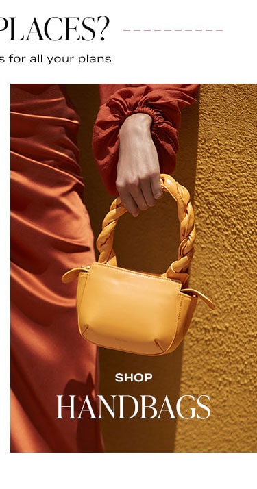 Going Places? The perfect pieces for all your plans. Shop handbags.