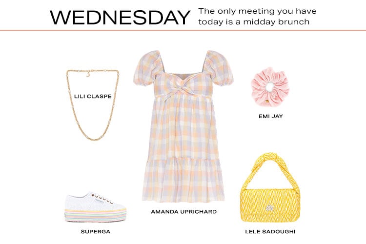 What to Wear on Vacation: Wednesday. The only meeting you have today is brunch with yourself - Shop Now