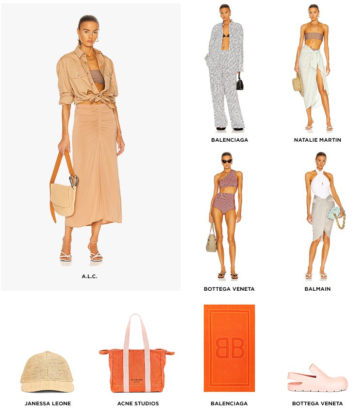 Vacation-Ready Style. Plan your sweet escape with the trending-now styles from Bottega Veneta, Balenciaga, Jil Sander + more. Get the look.