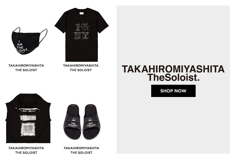 Takahirmiyashita The Soloist. Shop Now