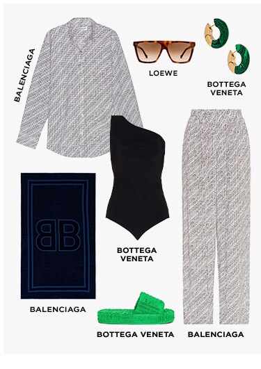 Summer Drama: Enter into the season dressed with a dose of drama featuring eclectic, anti-minimalist prints & the most saturated hues yet. Shop the Edit