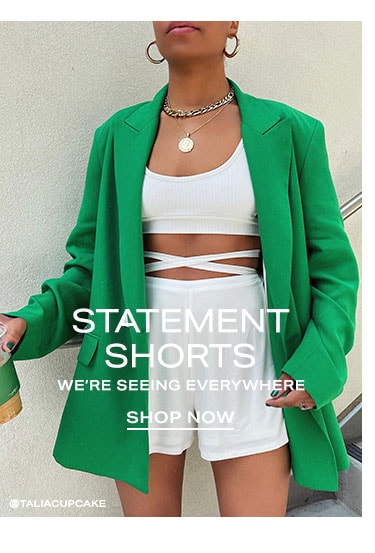 Statement Shorts We’re Seeing Everywhere - Shop Now