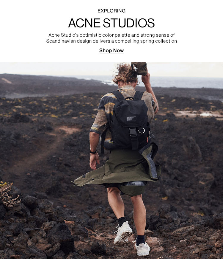 Exploring Acne Studios. Acne Studio's optimistic color palette and strong sense of Scandinavian design delivers a compelling spring collection. Shop Now