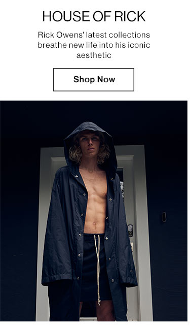 Rick Owens' latest collections breathe new life into his iconic aesthetic. Shop Now