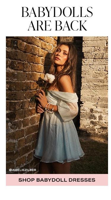 Babydoll Dresses Are Back. Shop babydoll dresses.