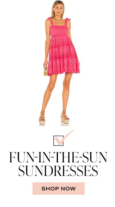 Fun-in-the-Sun Sundresses. Shop Now