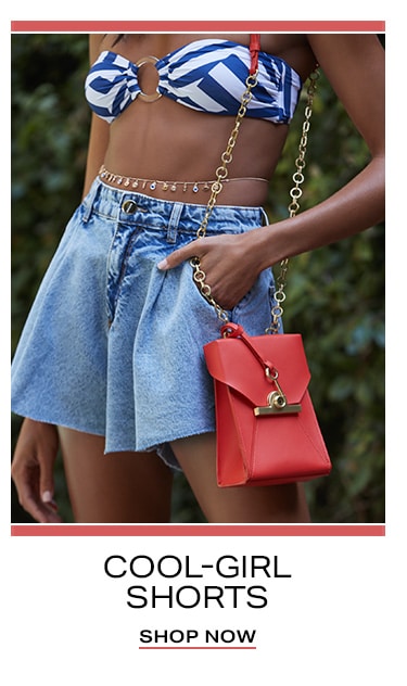 Cool-Girl Shorts. Shop now.