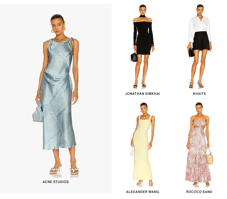 New Arrivals: Alexander Wang, Hunza G, Khaite, Oseree, Saint Laurent + more - Shop Now
