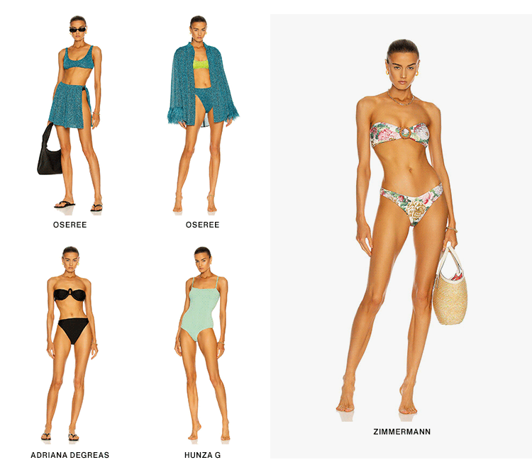 New Arrivals: Alexander Wang, Hunza G, Khaite, Oseree, Saint Laurent + more - Shop Now