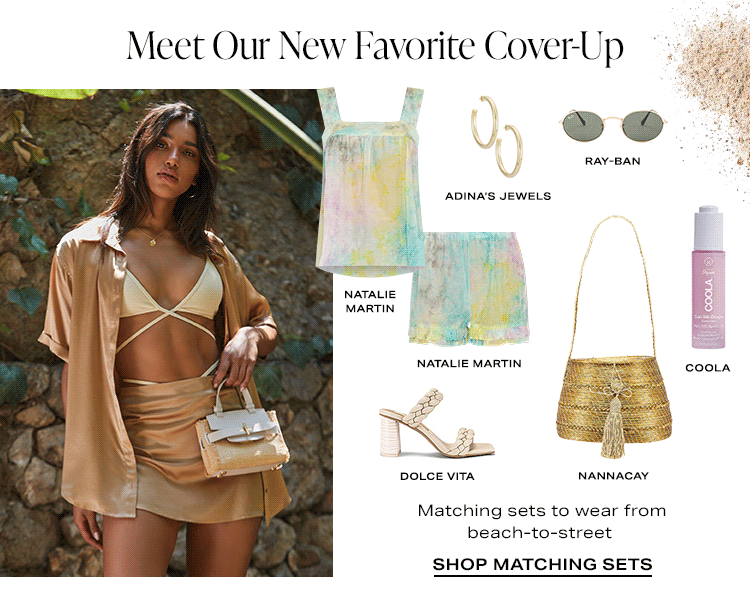 Meet Our New Favorite Cover-Up : Matching sets to wear from beach-to-street 