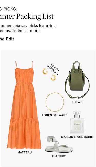 Editors' Picks: The Ultimate Summer Packing List - Shop the edit