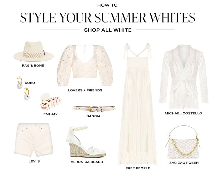 How to Style Your Summer Whites. Shop all white.