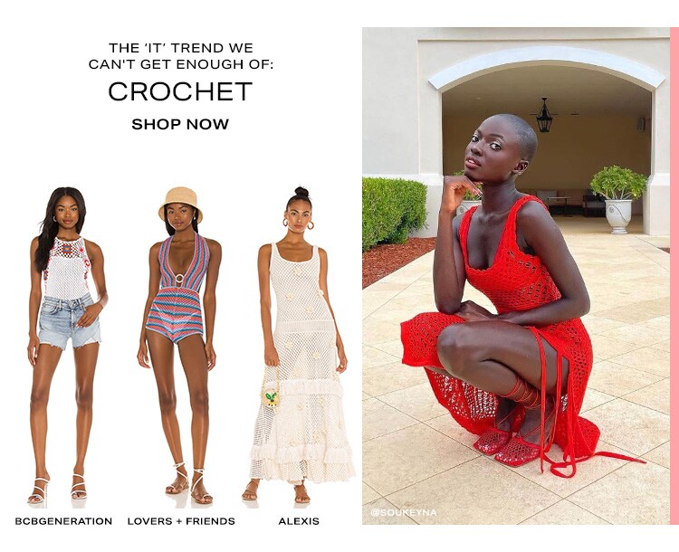 The ‘It’ Trend We Can't Get Enough Of: Crochet. Shop Now