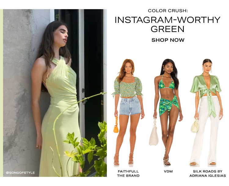 Color Crush: Instagram-Worthy Green. Shop Now