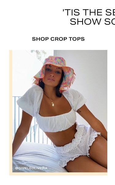 'Tis the Sea-Sun to Show Some Skin. Shop Crop Tops