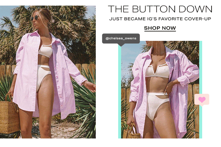 The Button Down Just Became IG’s Favorite Cover-Up - Shop Now