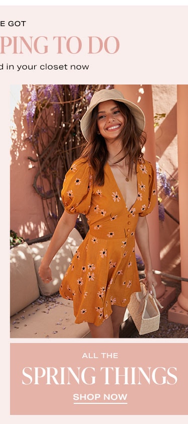 You've Got Some Shopping to Do: All the Spring Things - Shop Now