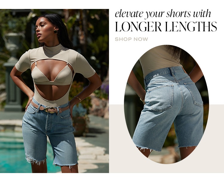 Elevate Your Shorts With Longer Lengths. Shop Now