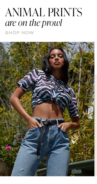 Animal Prints Are On the Prowl. Shop Now