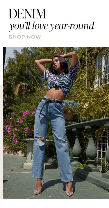 Denim You’ll Love Year-Round. Shop Now