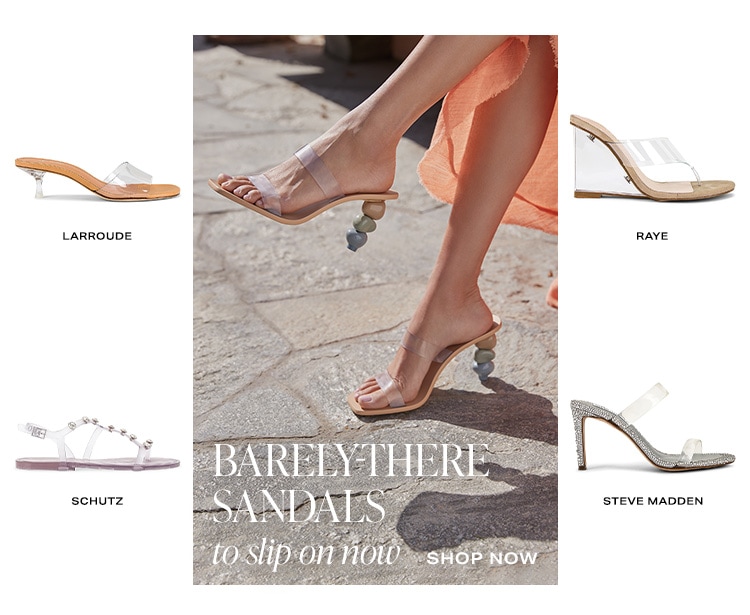 Barely-There Sandals to Slip On Now. Shop Now