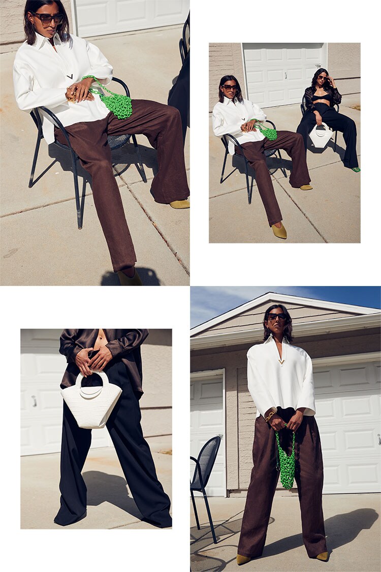 Introducing: The New Elegance. Classic staples are reintroduced with a modern twist—featuring The Row, Bottega Veneta, Magda Butrym + more. Shop the Look