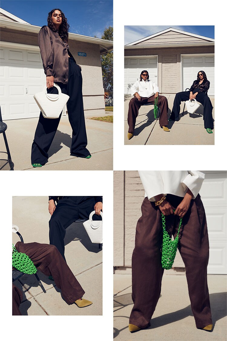 Introducing: The New Elegance. Classic staples are reintroduced with a modern twist—featuring The Row, Bottega Veneta, Magda Butrym + more. Shop the Look