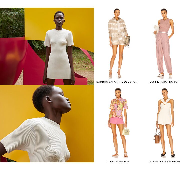 Stella McCartney. The first leading luxury label to establish itself as the purveyor of their conscious commitment to sustainability & cruelty-free practices that remains rooted in the identity of the brand. Shop the Designer