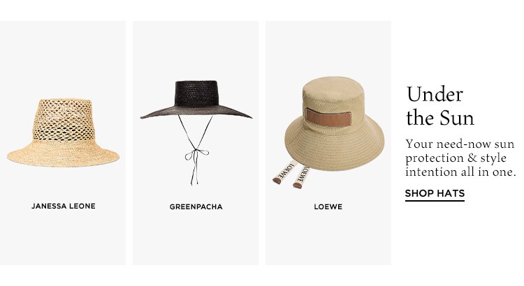 Under the Sun. Your need-now sun protection & style intention all in one. Shop Hats