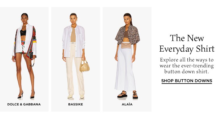 The New Everyday Shirt: Explore all the ways to wear the ever-trending button down shirt. Shop Button Downs