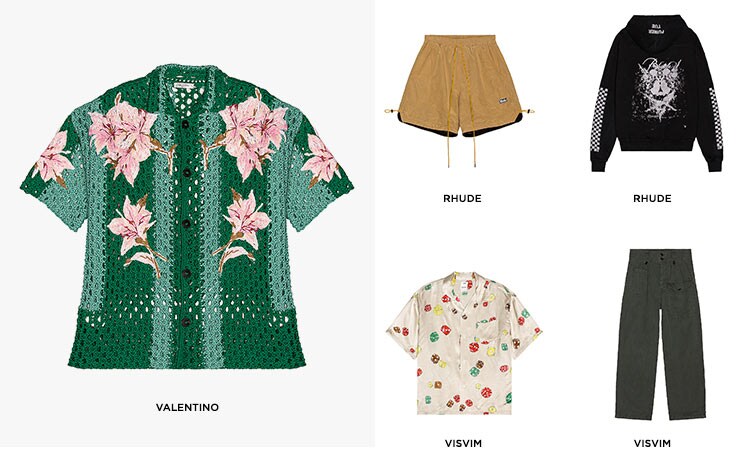New Arrivals from Amiri, Balenciaga, Burberry, Visvim & Rhude. Shop Now