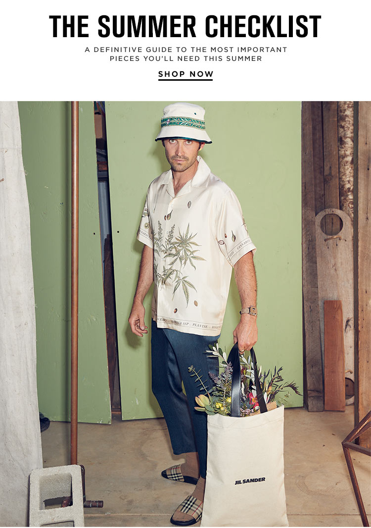The Summer Checklist. A definitive guide to the most important pieces you’ll need this summer. Shop Now