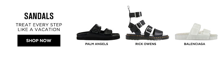 Sandals. Treat every step like a vacation. Shop Now