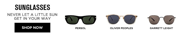 Sunglasses. Never let a little sun get in your way. Shop Now