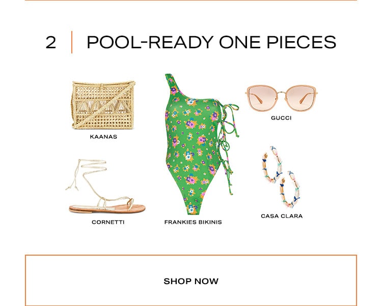 1. Pool-Ready One Pieces