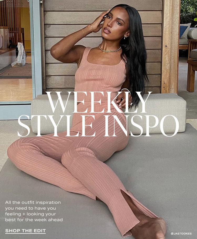 Weekly Style Inspo. All the outfit inspiration you need to have you feeling + looking your best for the week ahead. Shop the Edit
