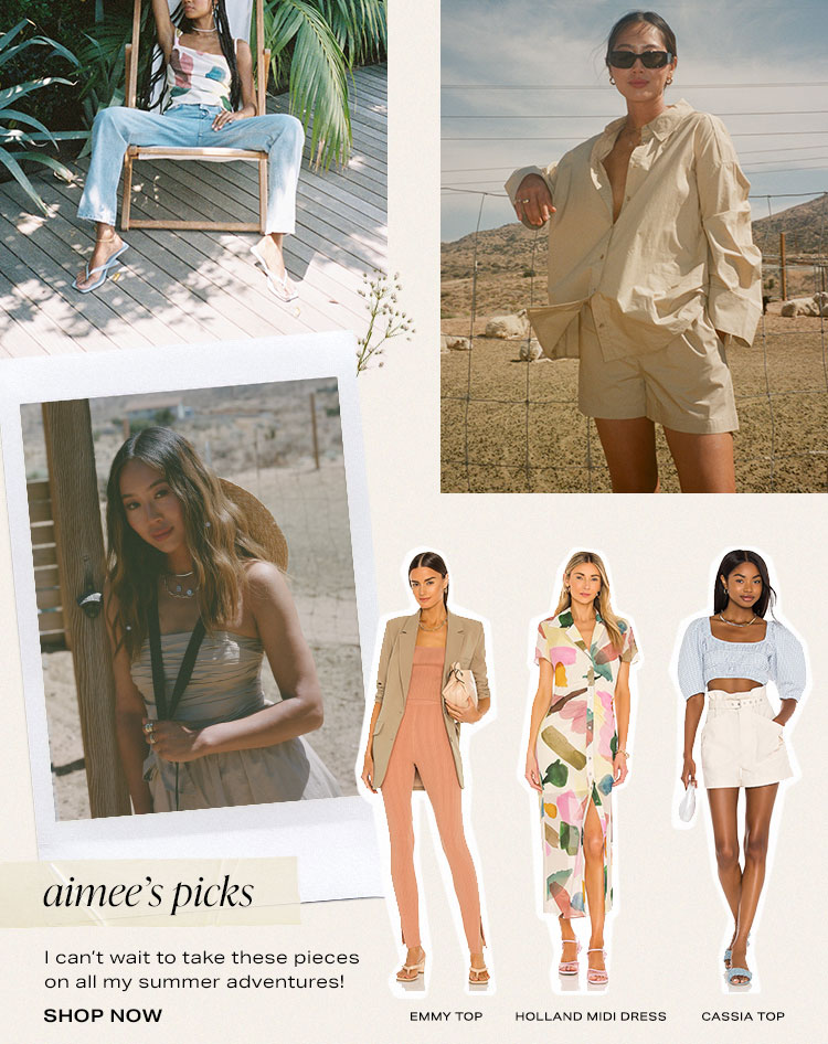 Aimee's Picks. I can't wait to take these pieces on all my summer adventures! Shop now.