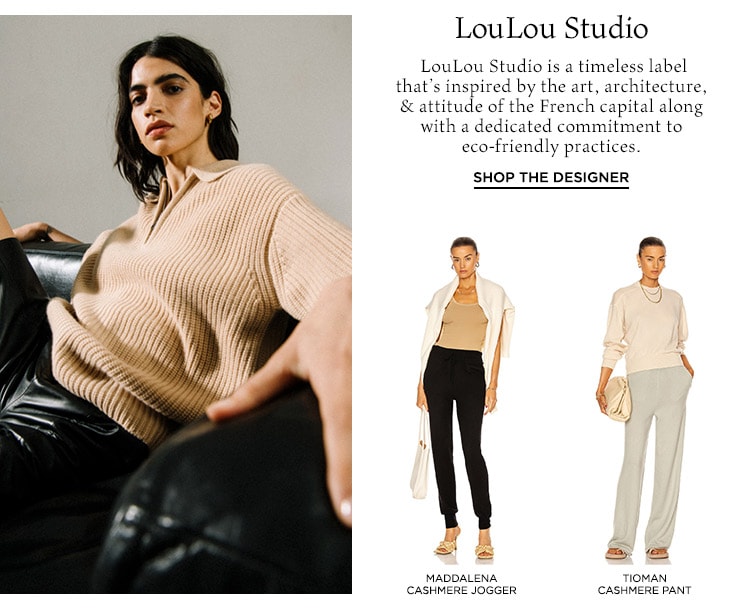 LouLou Studio is a timeless label that’s inspired by the art, architecture, & attitude of the French capital along with a dedicated commitment to eco-friendly practices. Shop the Designer