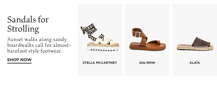 Sandals for Strolling - Shop now