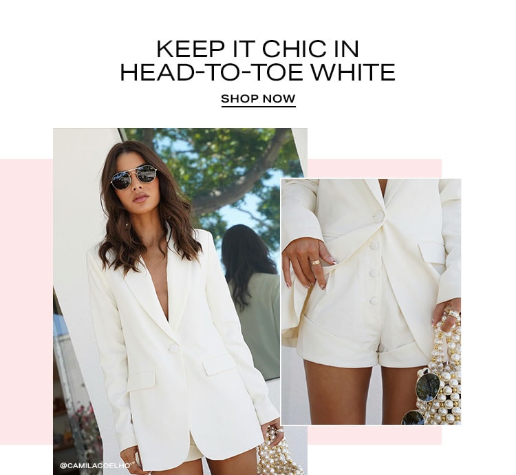 Keep It Chic in Head-to-Toe White