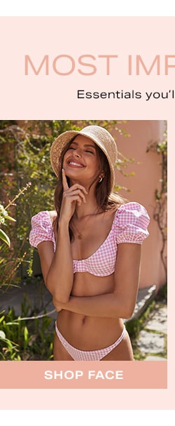 Don’t Forget the Most Important Step - SPF! Shop 