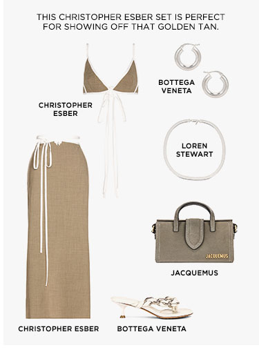 THIS CHRISTOPHER ESBER SET IS PERFECT FOR SHOWING OFF THAT GOLDEN TAN.