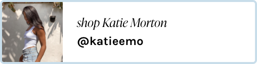 shop Katie Morton @katieemo