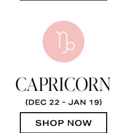 Capricorn (Dec 22 - Jan 19)